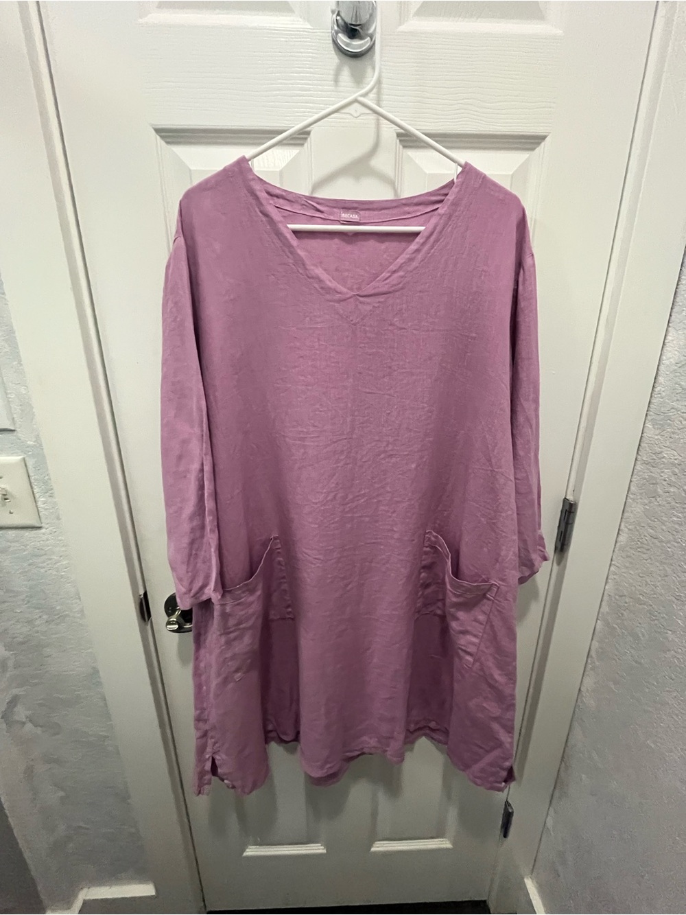 BECASA LuLu Linen Tunic Dress